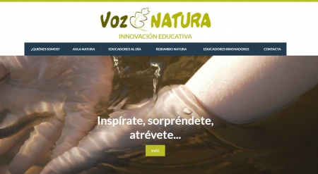 Ponemos en marcha un espacio web sobre innovación educativa en medio ambiente